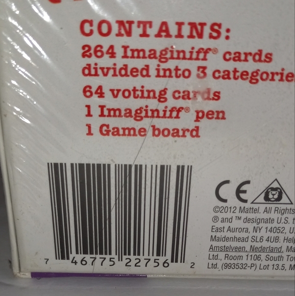 Mattel IMAGINIFF Board Game. Find Out What Friends Really Think of You 2010 NEW - Picture 4 of 4